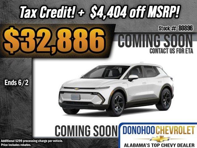 new 2025 Chevrolet Equinox EV car, priced at $32,886
