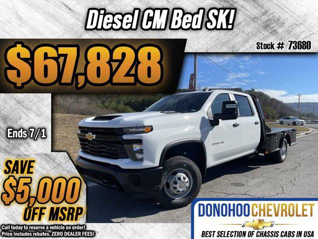 new 2024 Chevrolet Silverado 3500 car, priced at $67,828