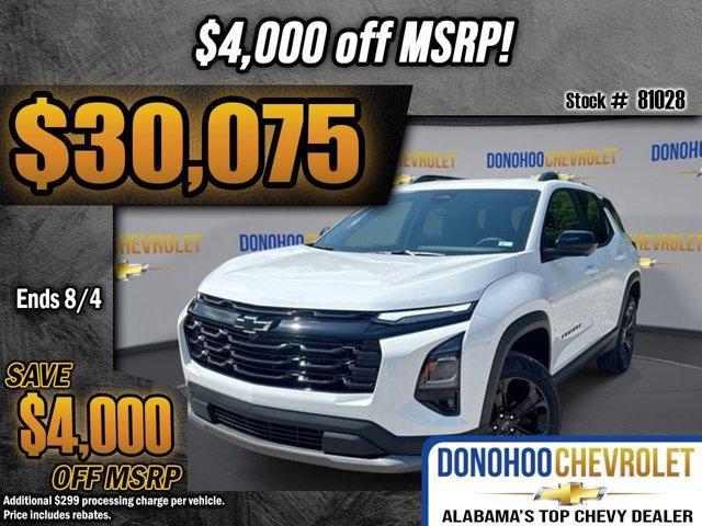 new 2026 Chevrolet Equinox car, priced at $30,075
