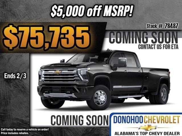 new 2025 Chevrolet Silverado 3500 car, priced at $75,735