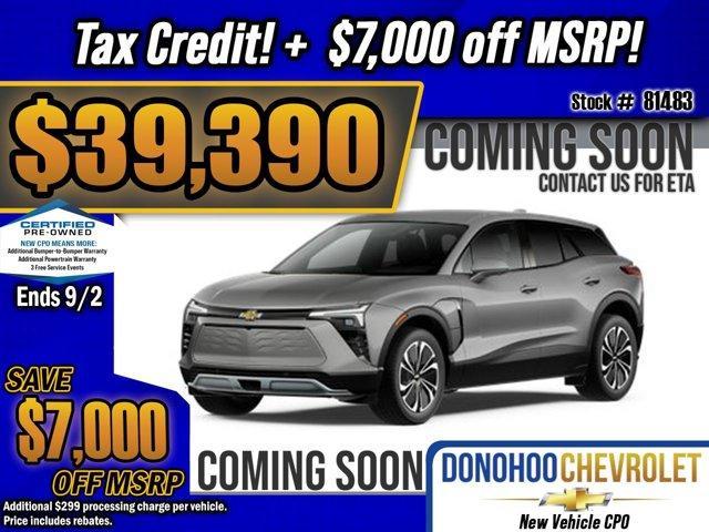 new 2025 Chevrolet Blazer EV car, priced at $39,390