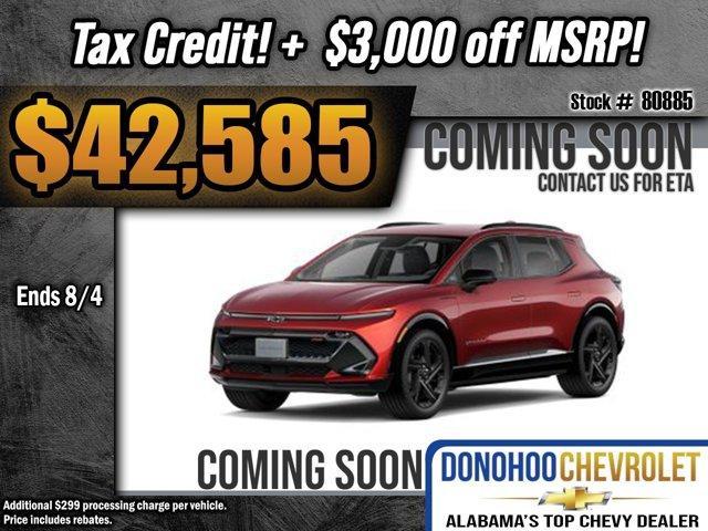 new 2025 Chevrolet Equinox EV car, priced at $42,585