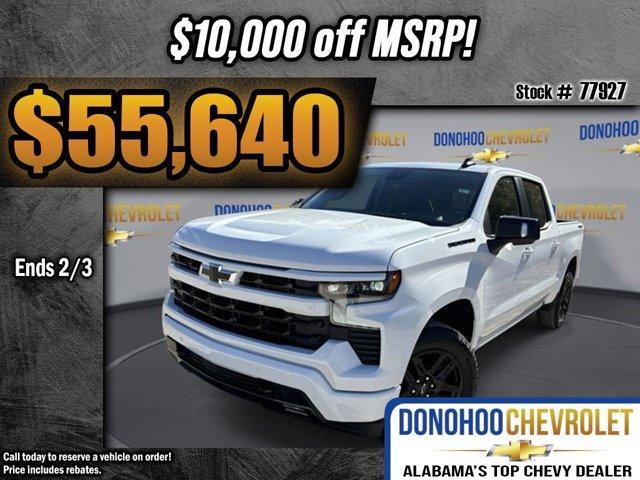 new 2025 Chevrolet Silverado 1500 car, priced at $55,640