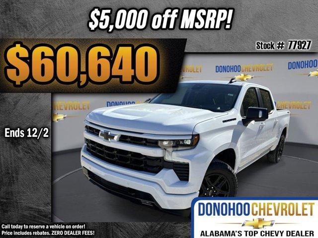 new 2025 Chevrolet Silverado 1500 car, priced at $60,640