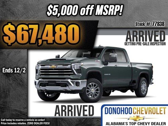 new 2025 Chevrolet Silverado 2500 car, priced at $67,480