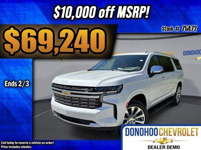 new 2024 Chevrolet Suburban car, priced at $69,240