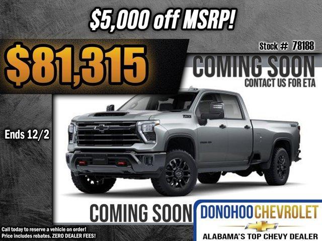 new 2025 Chevrolet Silverado 2500 car, priced at $81,315