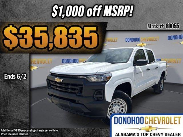 new 2025 Chevrolet Colorado car, priced at $35,835