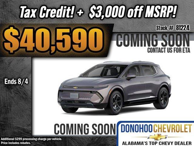 new 2025 Chevrolet Equinox EV car, priced at $40,590