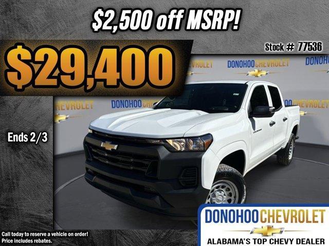 new 2024 Chevrolet Colorado car, priced at $29,400