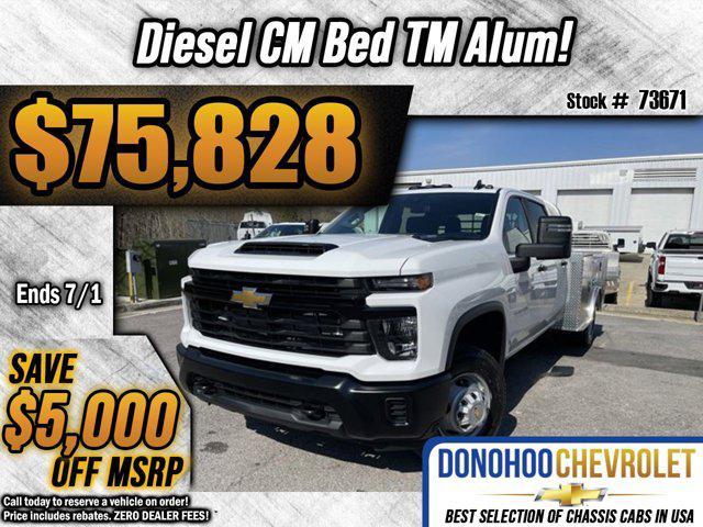 new 2024 Chevrolet Silverado 3500 car, priced at $75,828