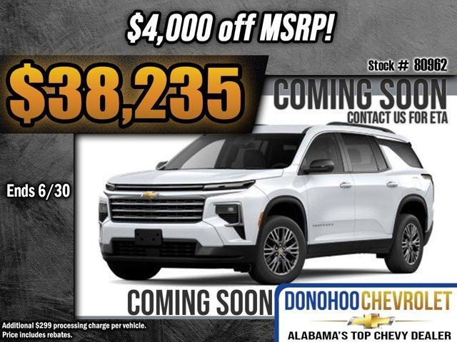 new 2025 Chevrolet Traverse car, priced at $38,235