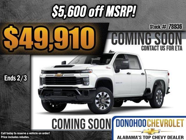 new 2025 Chevrolet Silverado 2500 car, priced at $49,910