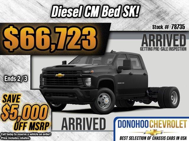 new 2025 Chevrolet Silverado 3500 car, priced at $66,723