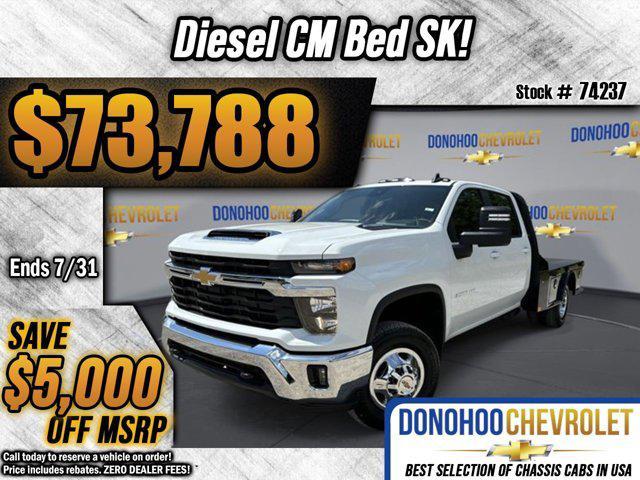 new 2024 Chevrolet Silverado 3500 car, priced at $73,788