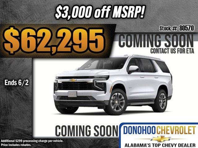 new 2025 Chevrolet Tahoe car, priced at $62,295