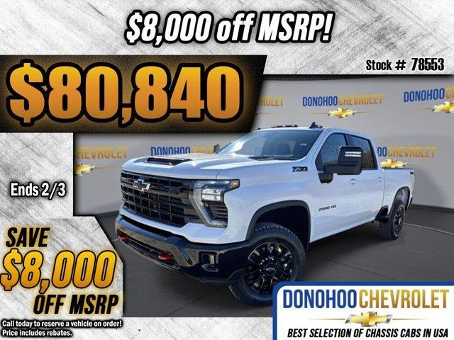 new 2025 Chevrolet Silverado 2500 car, priced at $80,840