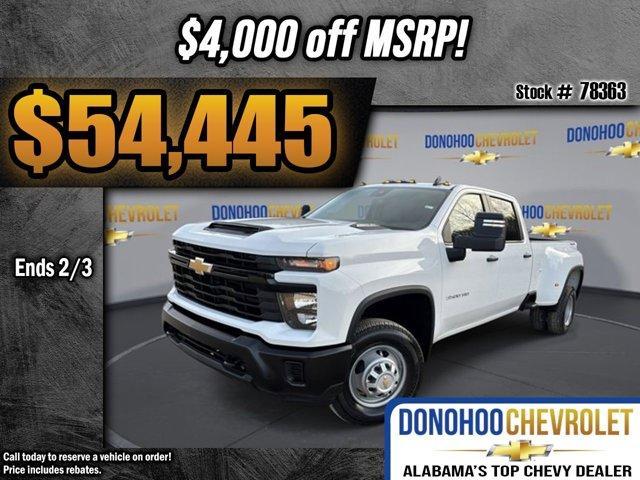 new 2025 Chevrolet Silverado 3500 car, priced at $54,445