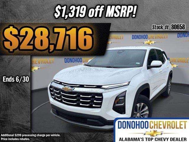 new 2026 Chevrolet Equinox car, priced at $28,716
