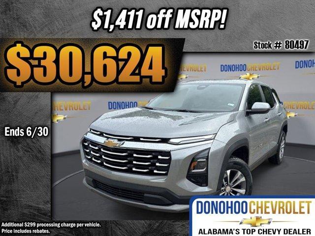 new 2026 Chevrolet Equinox car, priced at $30,624