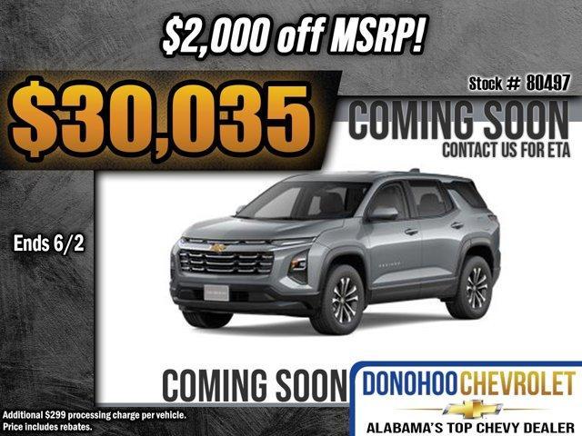 new 2026 Chevrolet Equinox car, priced at $30,035