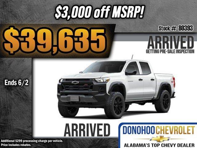 new 2025 Chevrolet Colorado car, priced at $39,635