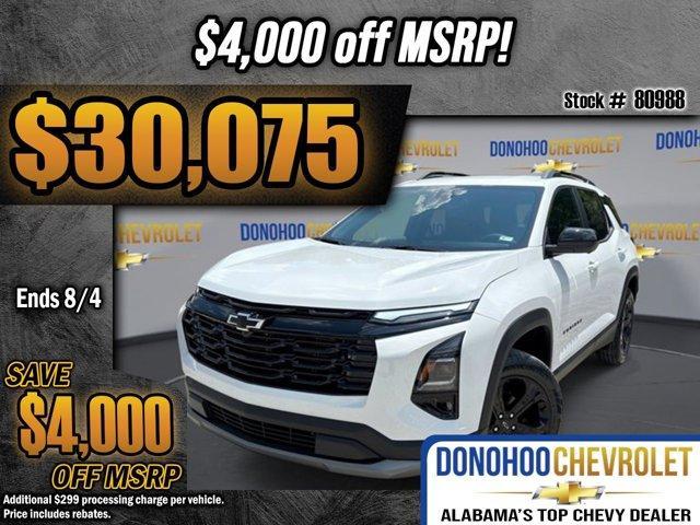 new 2026 Chevrolet Equinox car, priced at $30,075