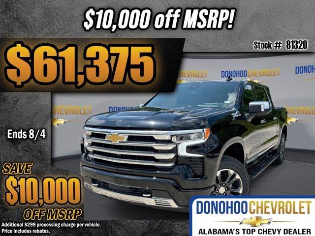 new 2025 Chevrolet Silverado 1500 car, priced at $61,375
