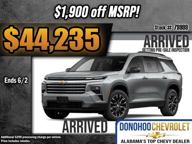 new 2025 Chevrolet Traverse car, priced at $44,235