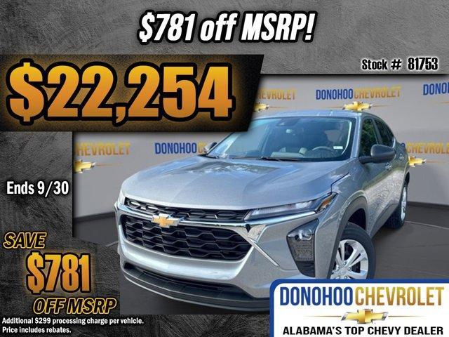 new 2026 Chevrolet Trax car, priced at $22,254