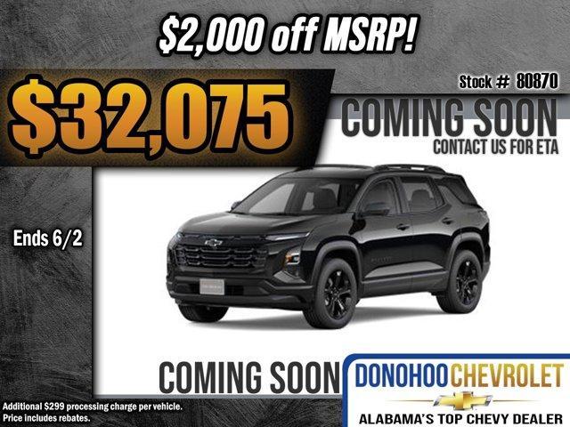 new 2026 Chevrolet Equinox car, priced at $32,075