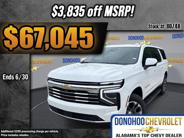 new 2025 Chevrolet Suburban car, priced at $67,045