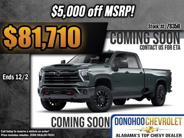 new 2025 Chevrolet Silverado 2500 car, priced at $81,710