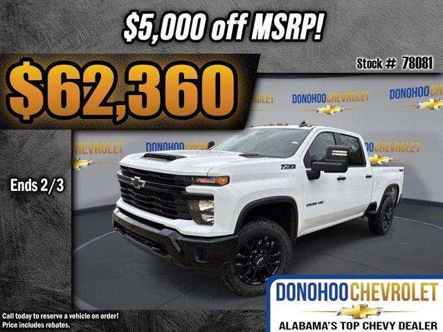 new 2025 Chevrolet Silverado 2500 car, priced at $62,360