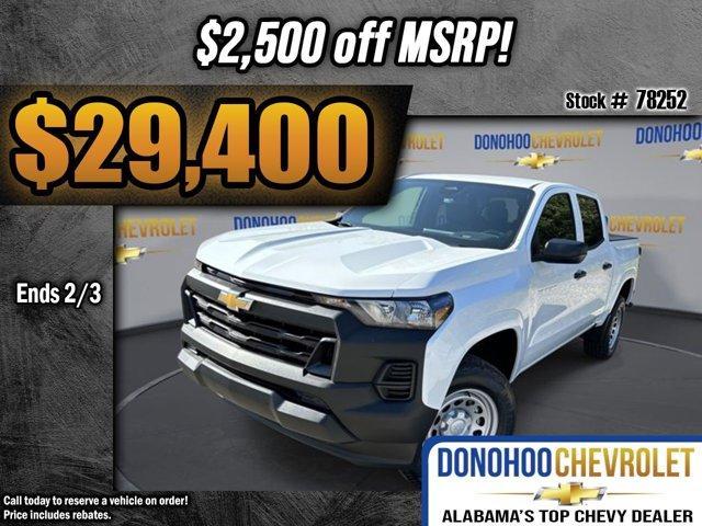 new 2024 Chevrolet Colorado car, priced at $29,400