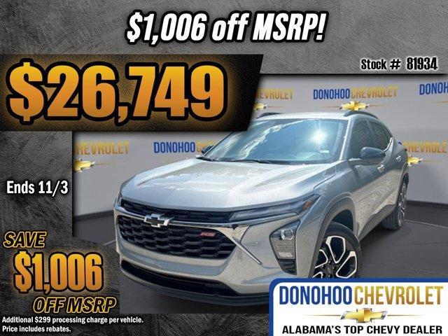 new 2026 Chevrolet Trax car, priced at $26,749