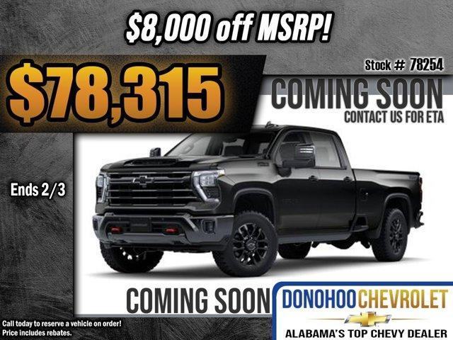 new 2025 Chevrolet Silverado 2500 car, priced at $78,315