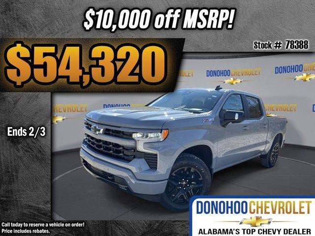 new 2025 Chevrolet Silverado 1500 car, priced at $54,320