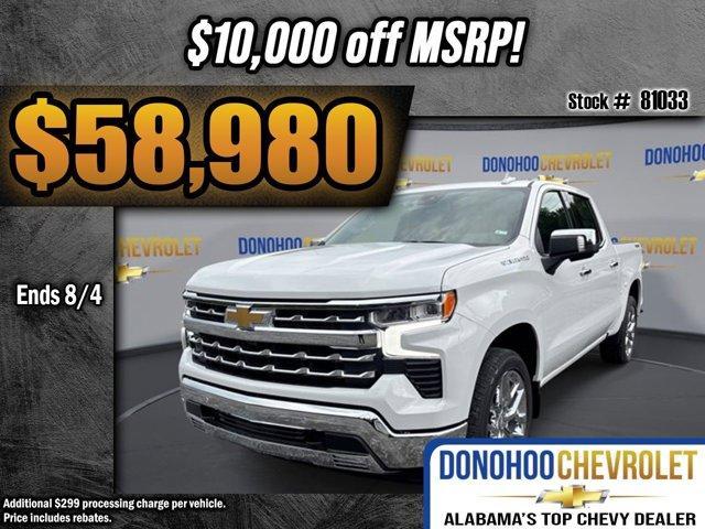 new 2025 Chevrolet Silverado 1500 car, priced at $58,980