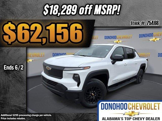 new 2024 Chevrolet Silverado EV car, priced at $62,156