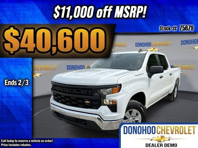 new 2024 Chevrolet Silverado 1500 car, priced at $40,600