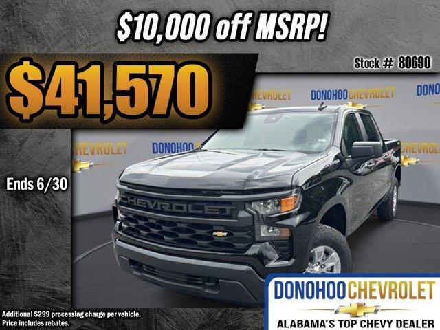 new 2025 Chevrolet Silverado 1500 car, priced at $41,570