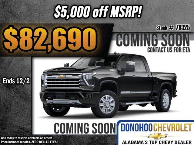 new 2025 Chevrolet Silverado 2500 car, priced at $82,690