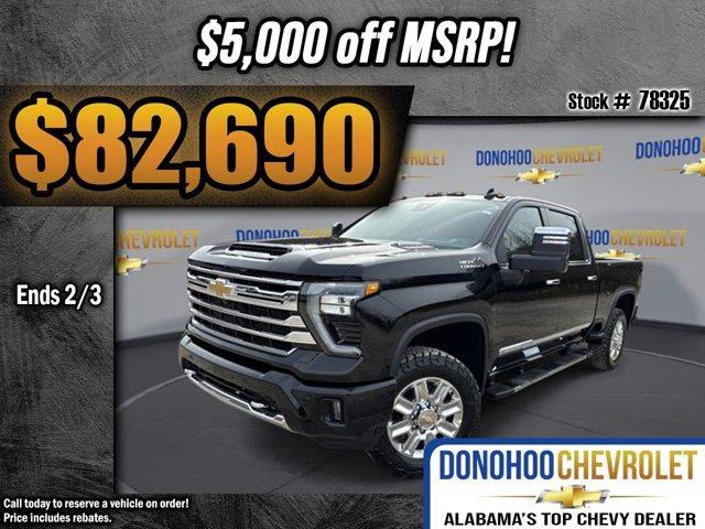 new 2025 Chevrolet Silverado 2500 car, priced at $82,690