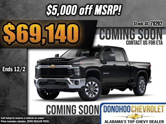 new 2025 Chevrolet Silverado 2500 car, priced at $69,140