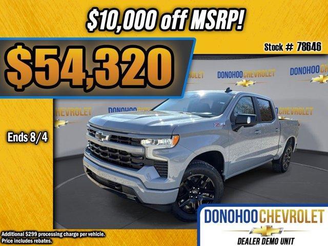 new 2025 Chevrolet Silverado 1500 car, priced at $54,320