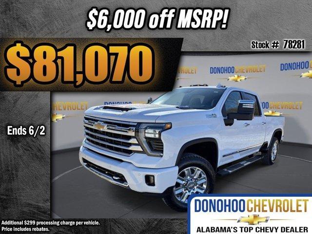 new 2025 Chevrolet Silverado 2500 car, priced at $81,070