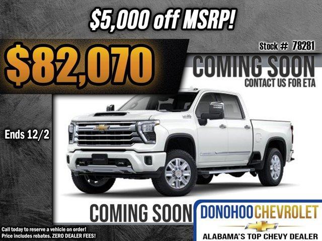 new 2025 Chevrolet Silverado 2500 car, priced at $82,070