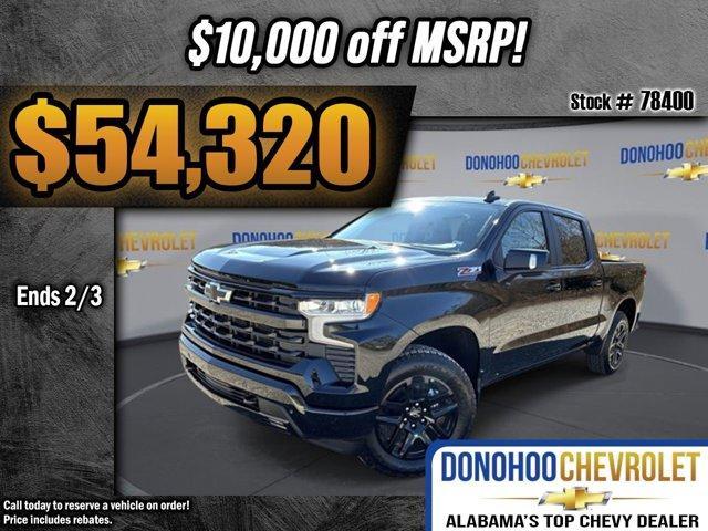 new 2025 Chevrolet Silverado 1500 car, priced at $54,320