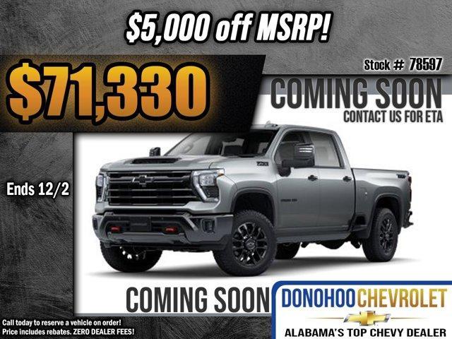 new 2025 Chevrolet Silverado 2500 car, priced at $71,330